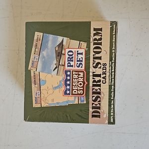 Desert Storm Pro Set Cards Factory Sealed!